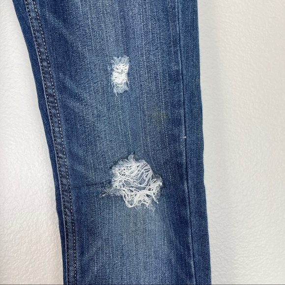 Levi’s Girls Jeans Boyfriend 8 Regular Distressed - Picture 5 of 8